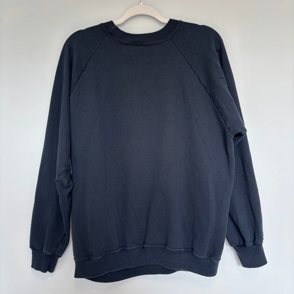 Vintage Halloween Sweatshirt Women's XL Pumpkin Scarecrow Puff Paint Teacher - Picture 14 of 14